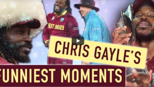 Gayle's fun on the playground goes viral [Video]